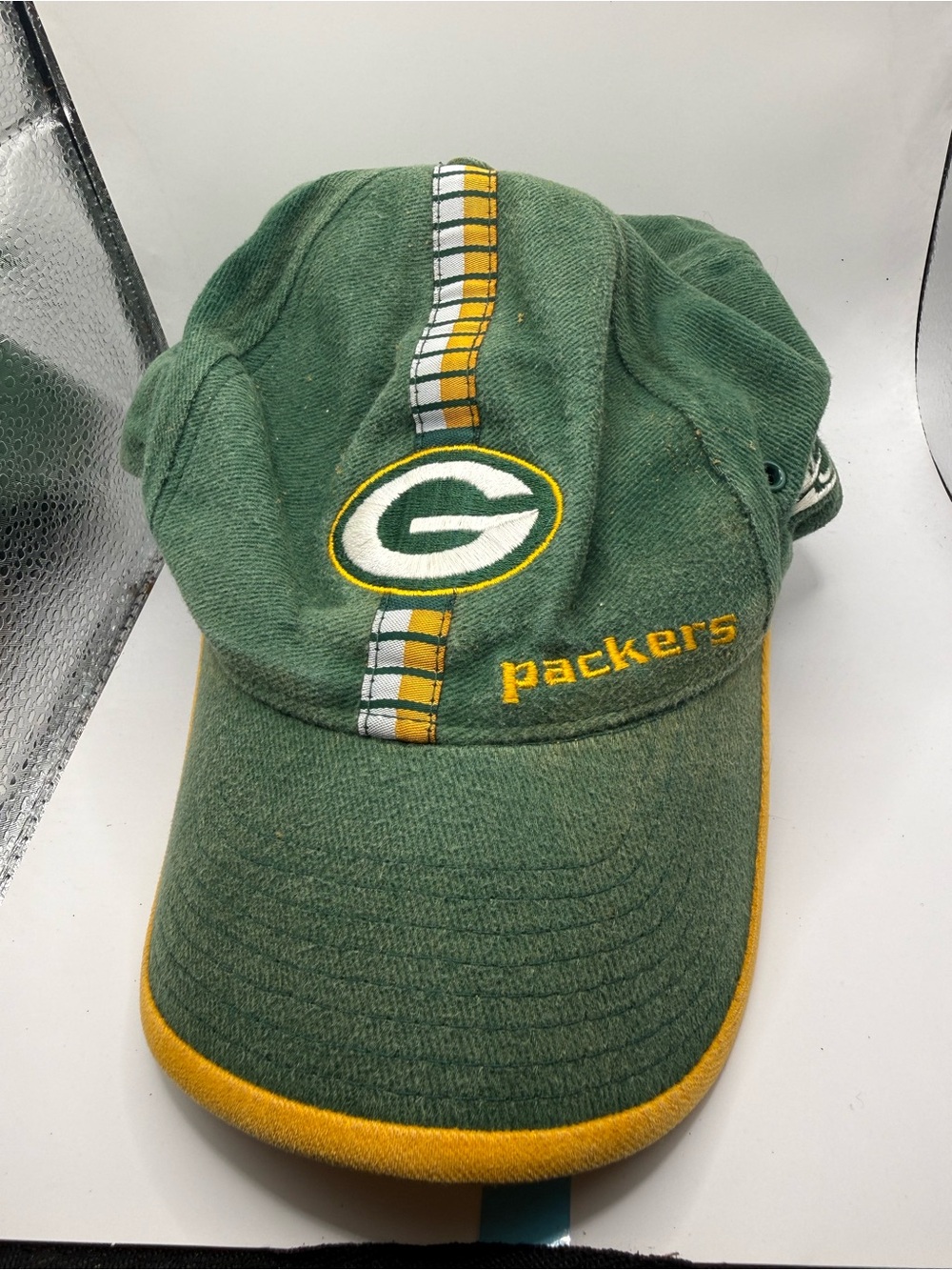 NFL Green and Gold Youth Packers Cap
